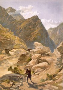 Ponte sul Sutlej a Wangtoo, da 